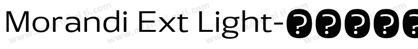 Morandi Ext Light字体转换